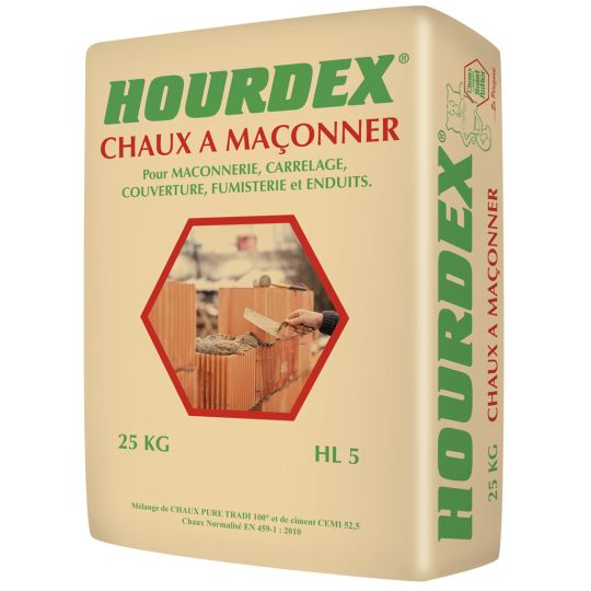 ASTIER Chaux Grise HOURDEX 25KG