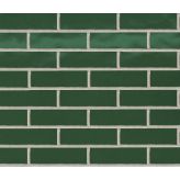 Plaquette de parement ÉMAILLÉ en terre cuite PL01 - Vert
