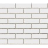 Plaquette de parement ÉMAILLÉ en terre cuite PL02 - Blanc Mat