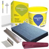 Pack ITE PSE Gris 12 cm - finition WEBERTENE XL+