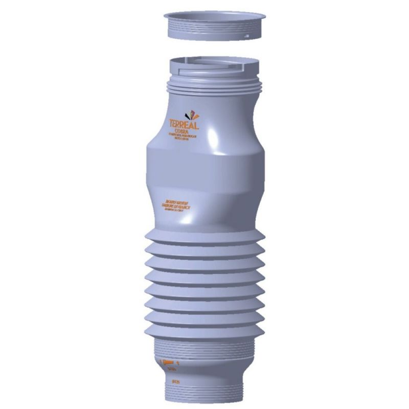 Connecteur aéraulique COBRA 955XX pour tuile à douille diamètre 150 mm
