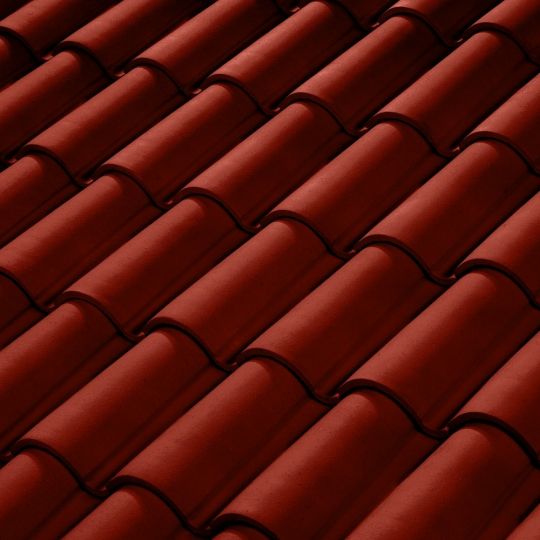 About d'arêtier faîtière cylindrique - 454XG - Rouge Bourgogne