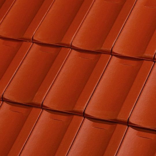 Fronton pour rive universelle ornementée - 358XL - Rouge