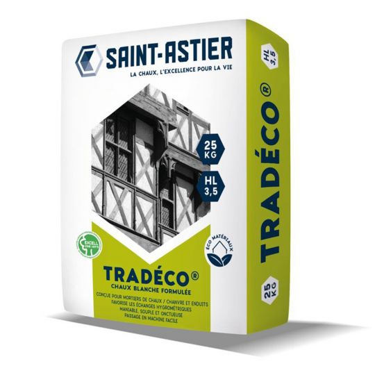 ASTIER Chaux TRADECO - BLANC - 25KG